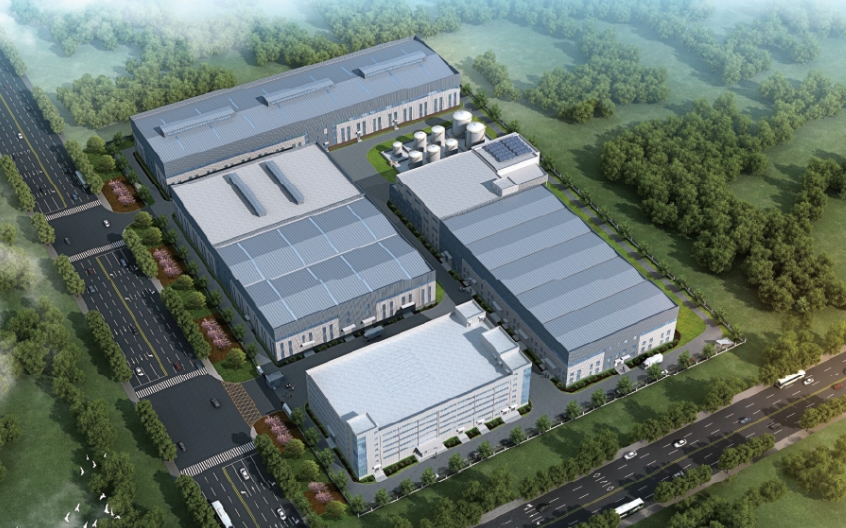 煙臺萬順新材料有限公司廠區工程